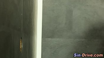 Preview 1 of Roscoe Illinois - Lingerie bitch bukkake
