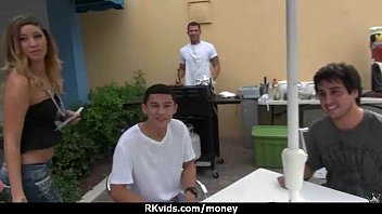 Preview 4 of Babys Over Legs - Hot sexy amateur babe needs a lift and takes cash 22
