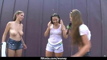 Preview 2 of Grab Her Ass - Hot sexy amateur babe needs a lift and takes cash 7