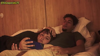 Preview 2 of Cheeni Xxx Videos - Mirando una pelicula con mi hermanastro y sin querer me trague su pene(Casi nos descubren) ALISONGONZALEZ26 X FANTASIAHARDCORESEX