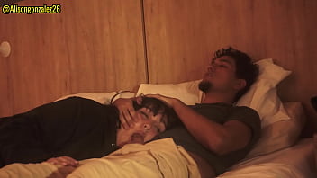 Preview 4 of Cheeni Xxx Videos - Mirando una pelicula con mi hermanastro y sin querer me trague su pene(Casi nos descubren) ALISONGONZALEZ26 X FANTASIAHARDCORESEX