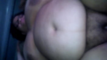 Preview 4 of Face Wash Cock - Christena BBW redbone 34ddd tits gets fingered