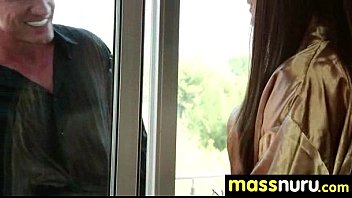 Preview 1 of Anl Brazzers - Sexy Girl Nuru Massage and Fuck 16