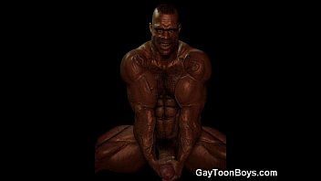 Preview 3 of Big Butty Assworship In Fuck - 3D Gay Boys Fantasies!