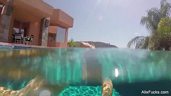Preview 2 of Pakiistani Girl - Alix Lynx &amp_ Cherie go skinnydipping