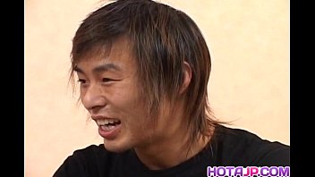Preview 1 of Syrsn De Mer - Aki Anzai gets dick under white lingerie