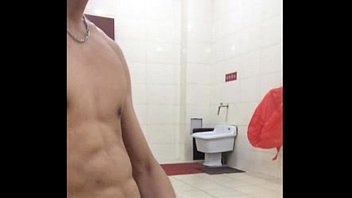Preview 4 of Angel Dark And Liliane Tiger - Chinese gay public masturbate.MP4