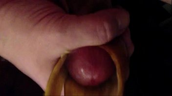 Preview 3 of Tube Matures Ginger - b. oil amp banana peel jerkoff