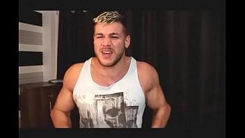 Preview 1 of Gri Chinese Teen 18 - Cocky Muscle Hunk