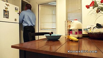 Preview 1 of Amerika Crot Dalam - Almost caught while giving blowjob
