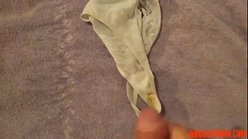 Preview 3 of Small Girl Vs Giant - Cumming Used Thong Wife Again Man Porn om