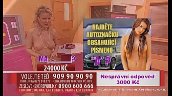 Preview 3 of Saskia Spank - Telemedia11 110321 Sexy Vyhra QuizShow clip0