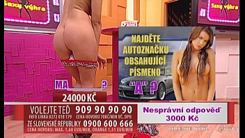 Preview 1 of Saskia Spank - Telemedia11 110321 Sexy Vyhra QuizShow clip0