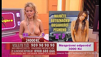 Preview 4 of Saskia Spank - Telemedia11 110321 Sexy Vyhra QuizShow clip0