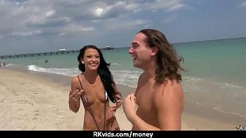 Preview 2 of Slave Gfs - Tight teen fucks a man in front of the camera for cash 24