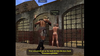 Preview 1 of Moina Ciccioli A - Troy whipped and tortured