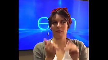 Preview 4 of Cum Mom Real - Lauren Cohan... oh,  so crazy!