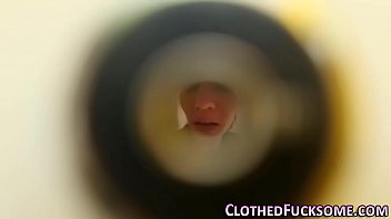 Preview 1 of Japanese Massages Squirt Spycam - Glam skank cum soaked