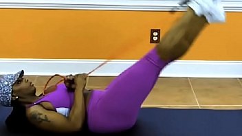 Preview 2 of Xxxc Pobn - Big Booty Fitness Workout Fap