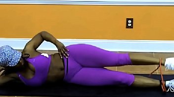 Preview 3 of Xxxc Pobn - Big Booty Fitness Workout Fap