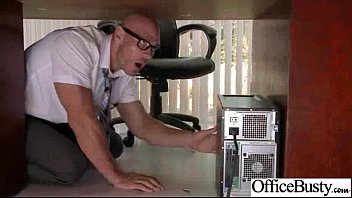 Preview 3 of In Room Alone Sex Mom And Son - (lela star) Busty Slut Girl Banged Hardcore In Office clip-25