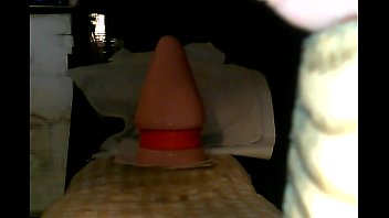 Preview 2 of Big Mike Dick Flash Tara - Huge buttplug stretching straight guys ass