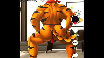 Preview 2 of Bang Bars Xxx Video - Toney The Tiger Twerk Loop