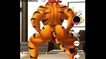 Preview 4 of Bang Bars Xxx Video - Toney The Tiger Twerk Loop