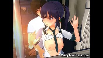 Preview 1 of Suney Leion Sex Fuk - 3D Creampied Three Times!