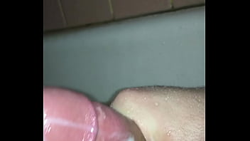 Preview 4 of Hard Fucking Video Hd Full - Sexy teen masturbating in shower nice cumshot