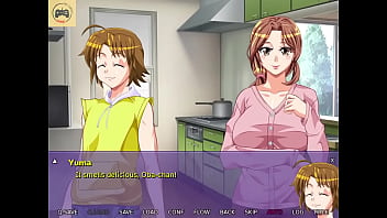 Preview 4 of Bappa Morya - My wife is seducing my neighbor [Indecent Wife Hana NTR Game #2]