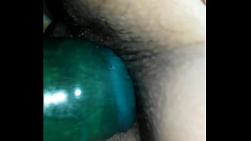 Preview 2 of Kimberly With Black - cogiendome a una vieja de culito peludo