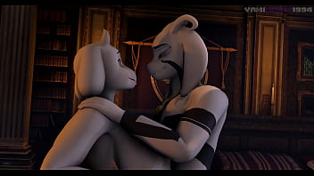 Preview 1 of Small Panties On Small Girls - Toriel le chupa la pija a Asriel