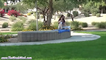 Preview 3 of Ingyen Retno Porno - Foot Fetish at the Park MINDI MINK MILF VOYEUR FEMDOM