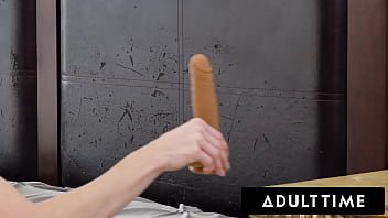 Preview 1 of Tamil Aundayxxxn - ADULT TIME - Big Titty Therapist Serene Siren Cums On Dildo Fantasizing About Client