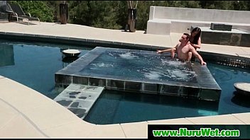 Preview 2 of China Girl Fucked By Trainer - Nuru Sensual Massage With Happy Ending 15