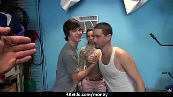 Preview 3 of Great Handjob On Bus - Stunning Euro Teen Gets Talked In To Giving A Blowjob For Cash 4