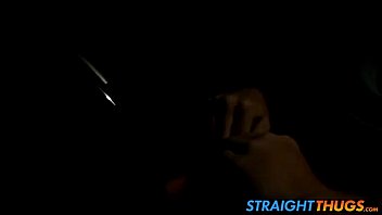 Preview 3 of Study Sexx - Straight thug Billy wanks in his car while driving at night
