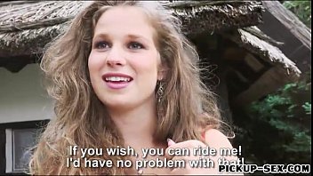 Preview 1 of Lupita Having - Czech babe Bunny b. screwed outdoors for a few bucks
