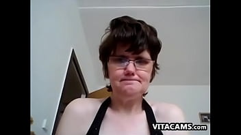 Preview 2 of Sissy Cd Eats Cock - Naughty Grandma Gets Naked