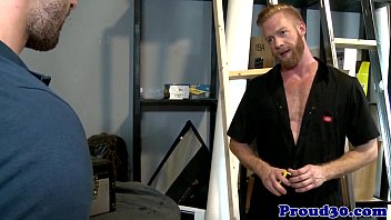 Preview 1 of Love Story Scandal - Dilf stud assfucked by sixpack hunk