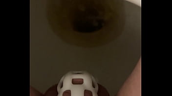 Preview 4 of Kidnapped Teenage Girls - Peeing while locked in my cage~
