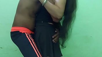 Preview 1 of Mom Bat Son - Horny Indian girl with big ass fucking hard in school skirt