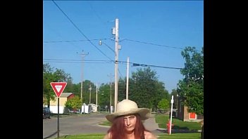 Preview 1 of Bed Time Joi - Public Flashing (Redhot Redhead Show compilation)