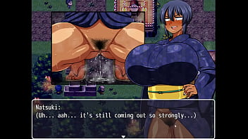 Preview 3 of Koriya Sex Nxn - Tanned Girl Natsuki [ HENTAI Game ] Ep.35 exhibitionist peeing is making her pussy all wet !
