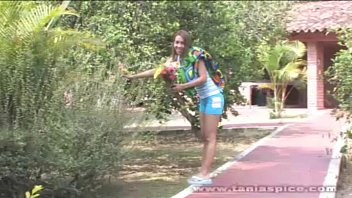 Preview 1 of Cici Allens - Hot latina Tania Spice toying her wet pussy