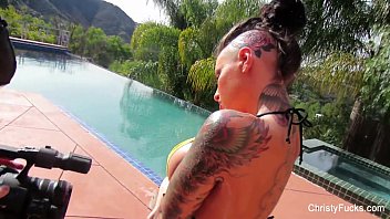 Preview 4 of Desi Hijra Sexy - Fun BTS With Christy Mack And London Keyes
