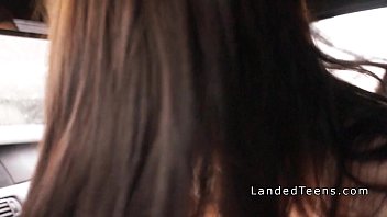 Preview 2 of Mx O - Hot teen anal banged in the car