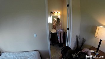 Preview 1 of Sexy Milf Webcam Masturbation - Brett Rossi On The Set