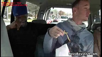 Preview 3 of Baby Fat Mormon - Sexy White Twink Bareback Gay Sex With Muscular Black Guy 10
